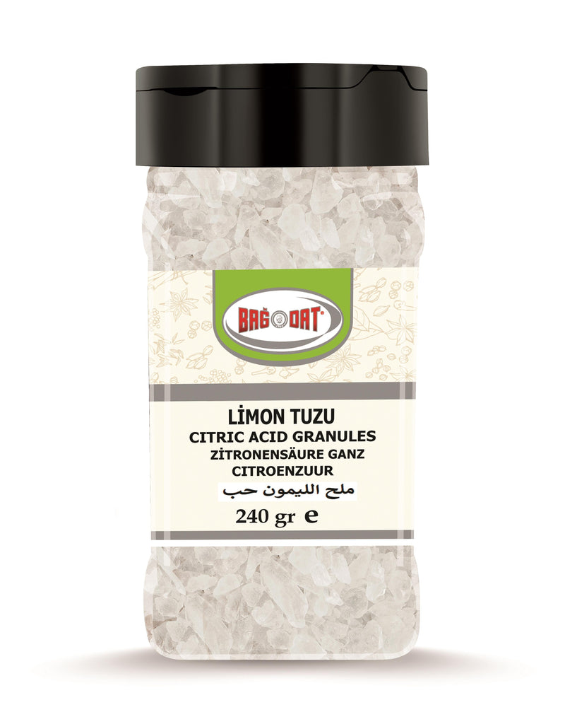 Premium Granular Citric Acid Crystals - 240 gr