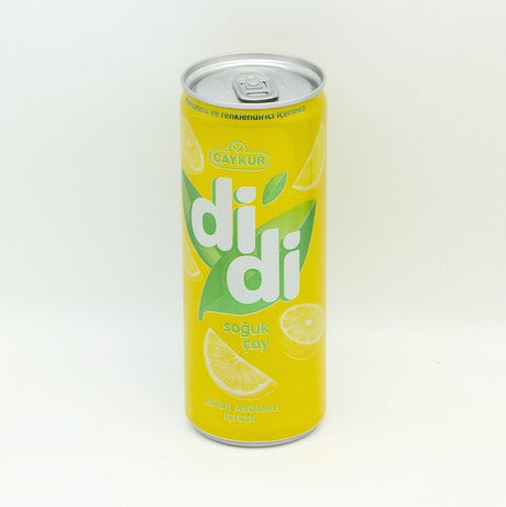 Çaykur Didi Soğuk Çay lemon iced tea, 250 ml yellow can