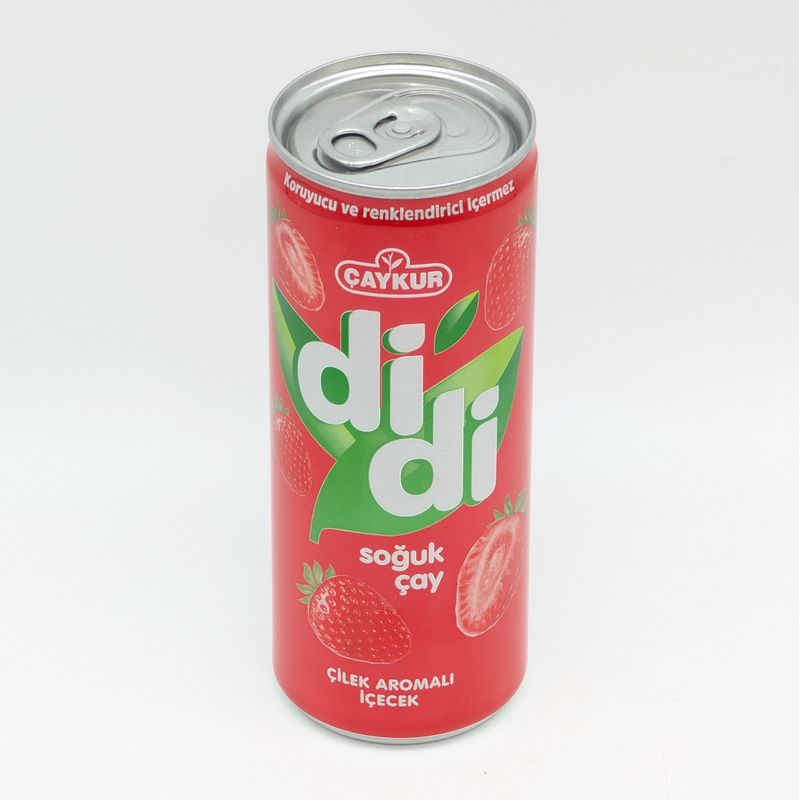 Çaykur DIDI Iced Tea Strawberry - Soguk Cay Cilek 250mL