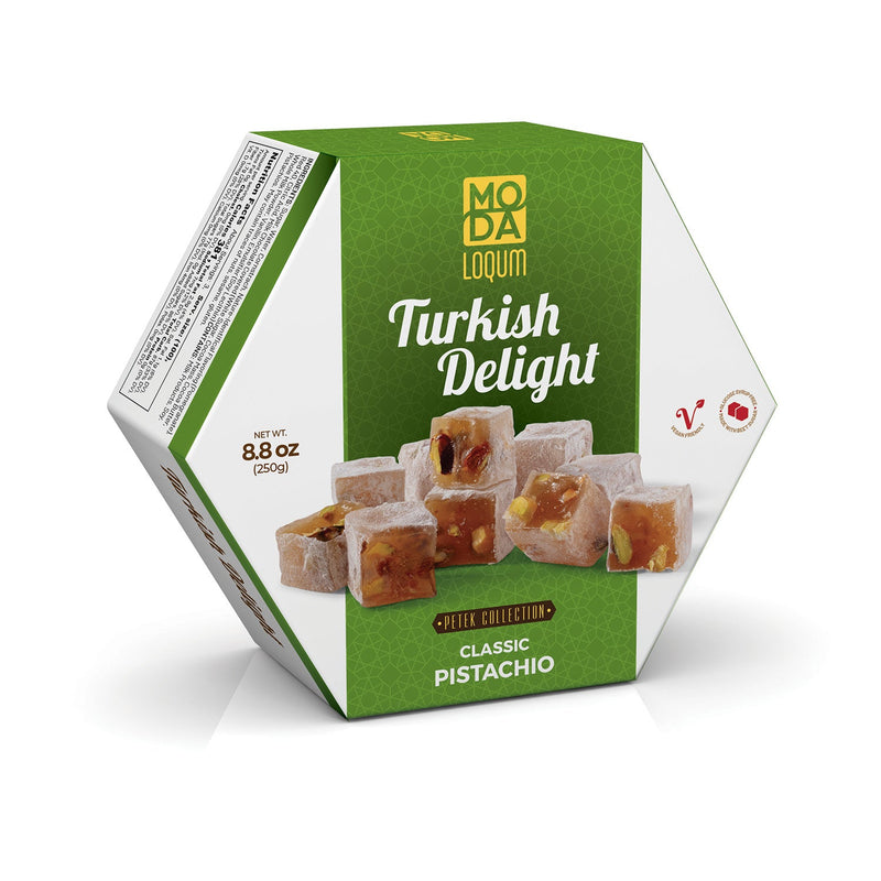 Moda Loqum, Petek, Classic Pistachio, 8.8oz (250g)