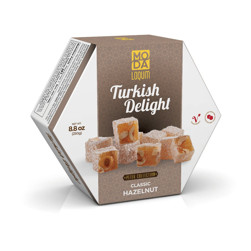 Moda Loqum, Petek, Classic Hazelnut, 8.8oz (250g)