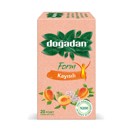 Doğadan Form Tea with Apricot 40 g - front of pack