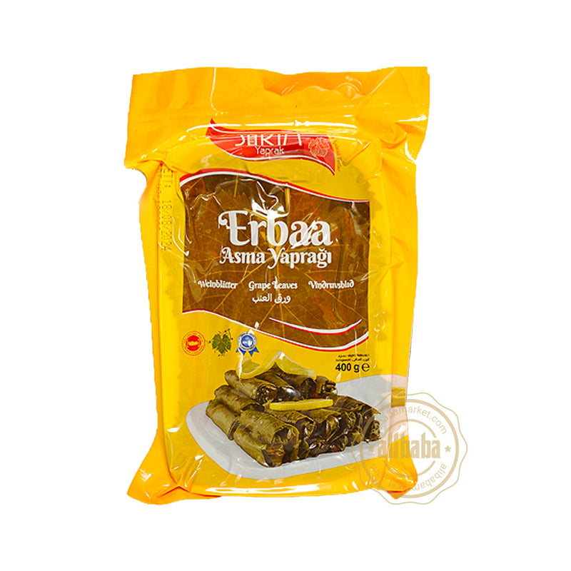 SARIM TOKAT GRAPE LEAVES IN VACUUM PLATE 400GR