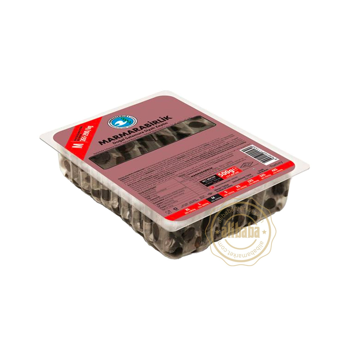 MB Gemlik Black Olives M Super 500gr Vacuum