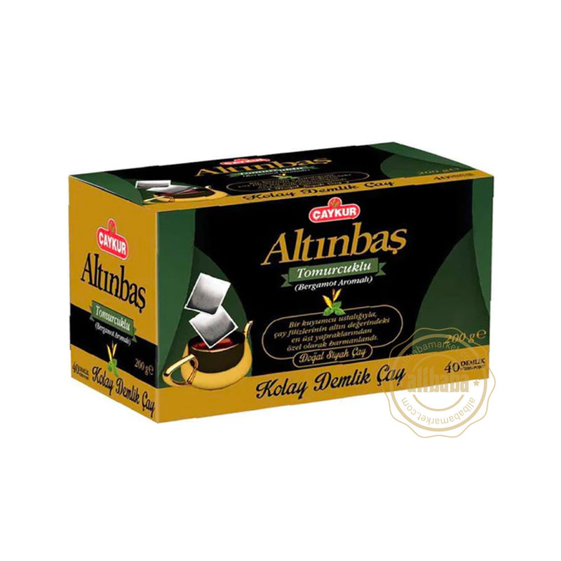 Çaykur ALTINBAS EARL GREY DEMLIK POSET TEA 40TB 200GR