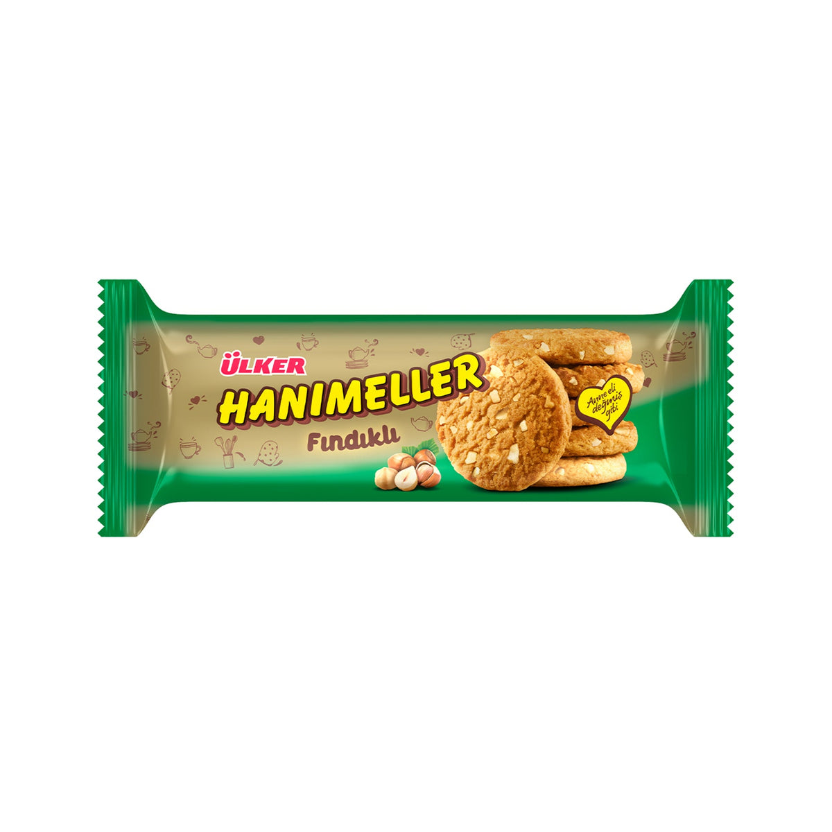 Ulker Hanimeller Findikli Biskuvi 82GR