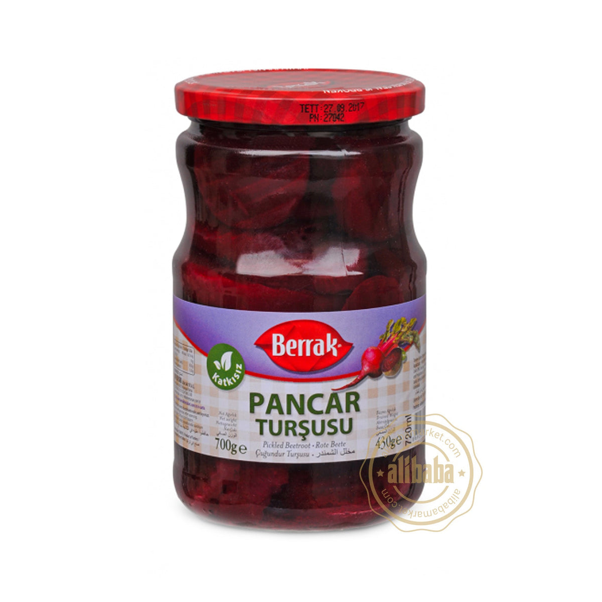 Berrak Beetroot Pickles 720ml Glass