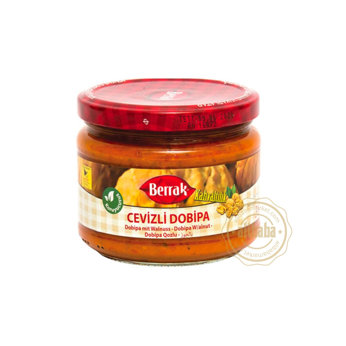 Berrak Dobipa Sauce w/Walnut (Ajvar) 310gr