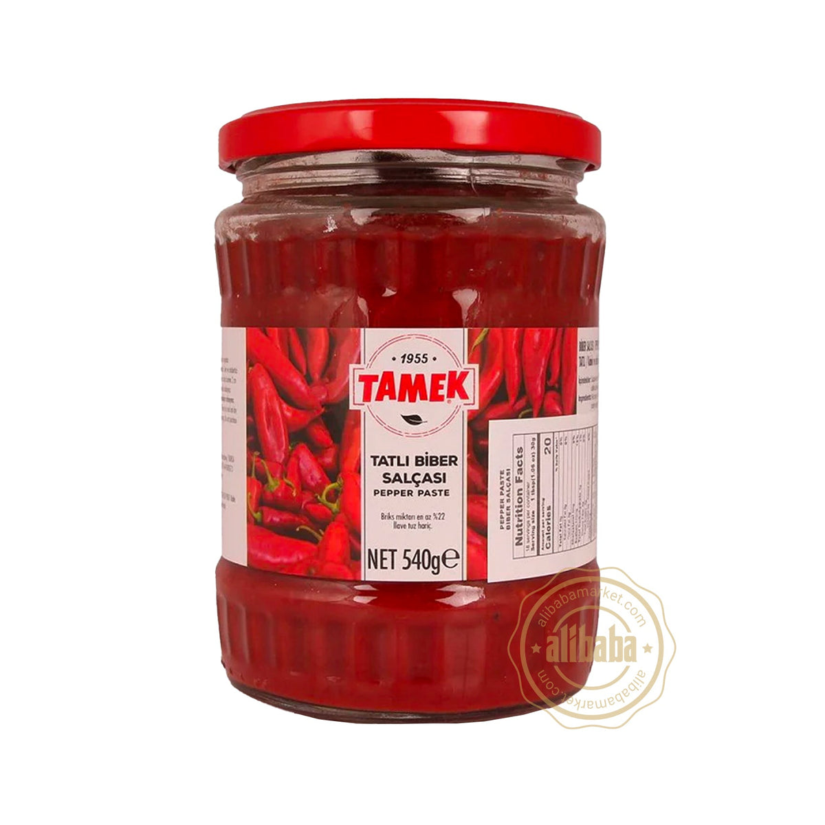 TAMEK PEPPER PASTE SWEET 540GR