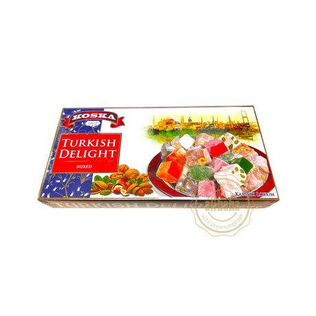 Koska Turkish Delight Mixed, Karışık Lokum, 400 g box