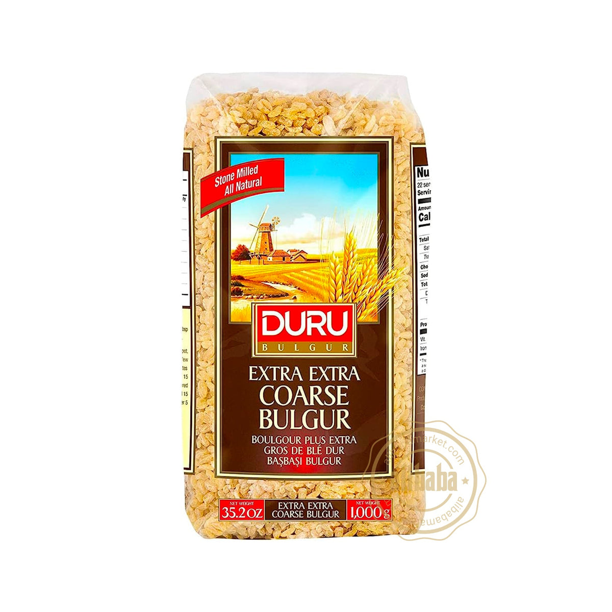 DURU EXTRA EXTRA COARSE BULGUR 1KG