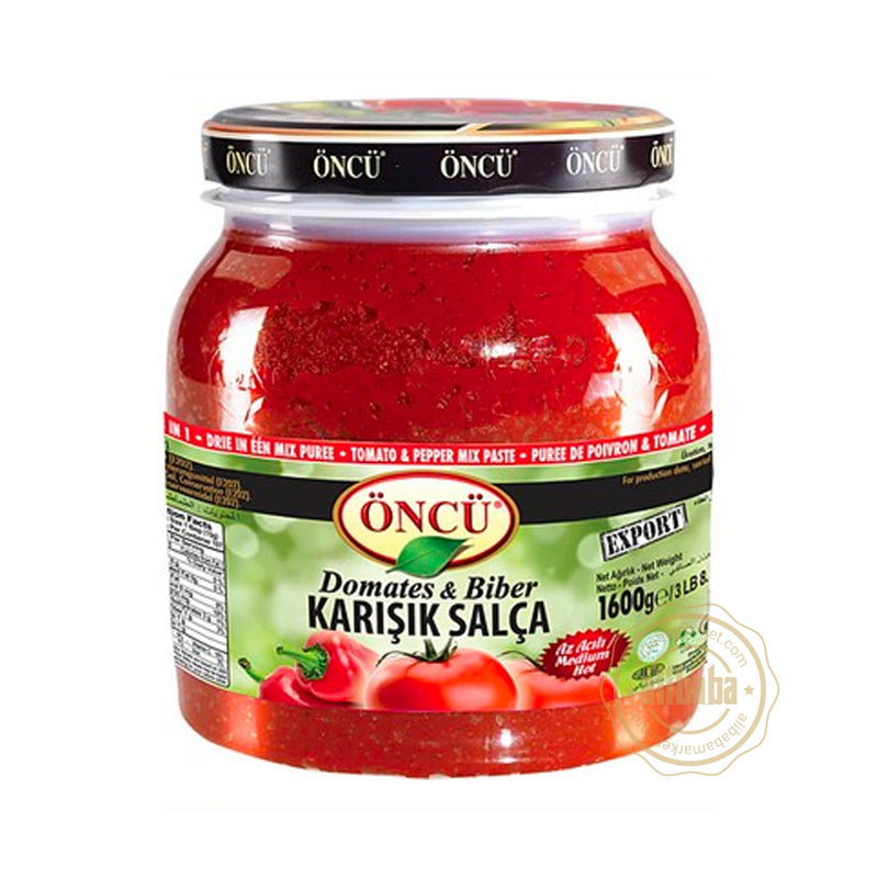 ONCU MIX PASTE PEPPER & TOMATO 1600G