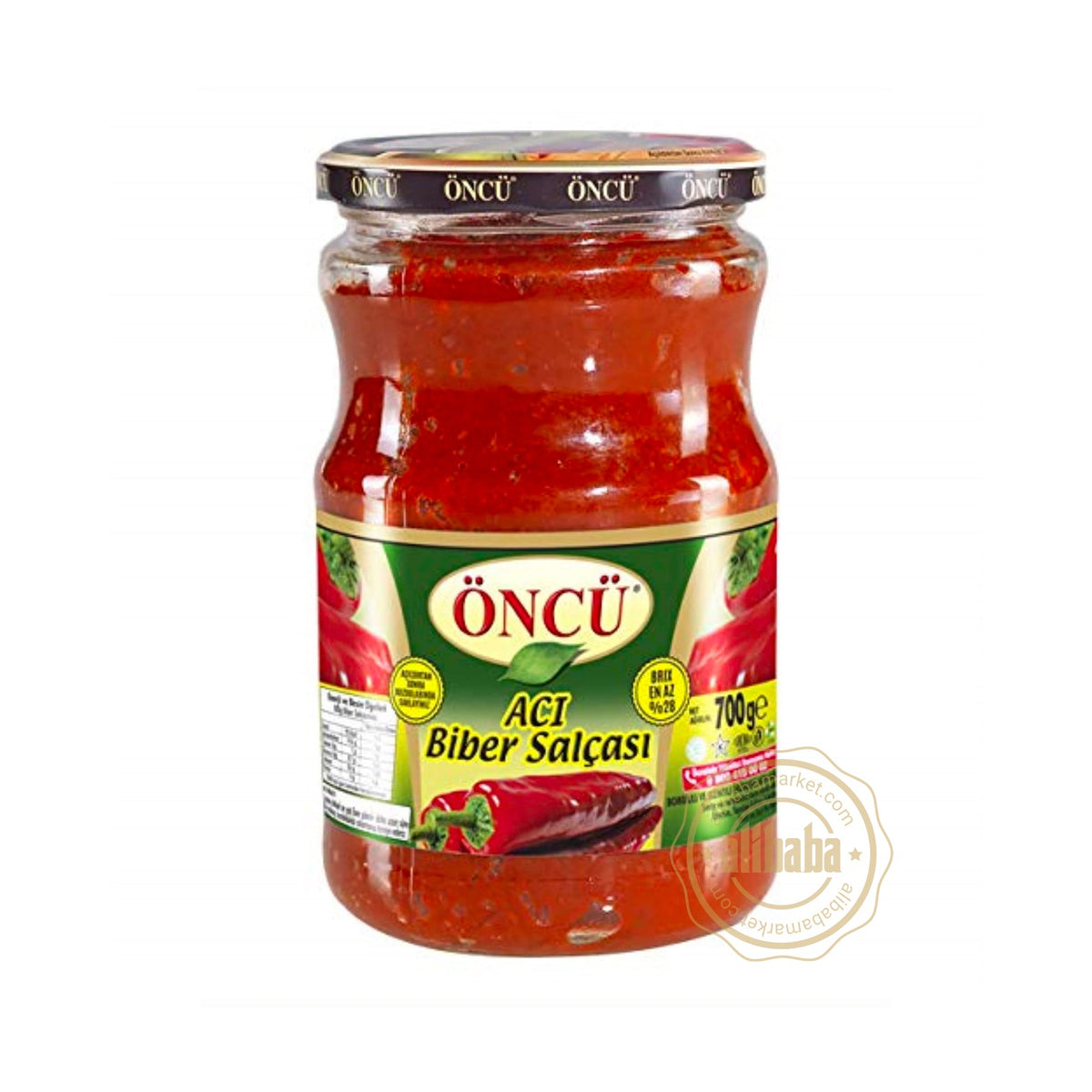 Oncu Pepper Paste Hot 700 gr