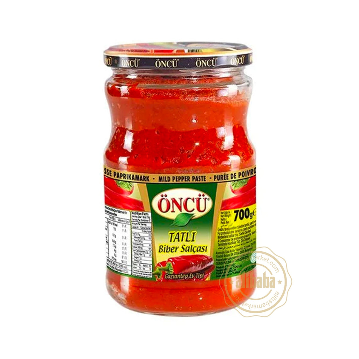 Oncu Pepper Paste Mild 700 Gr