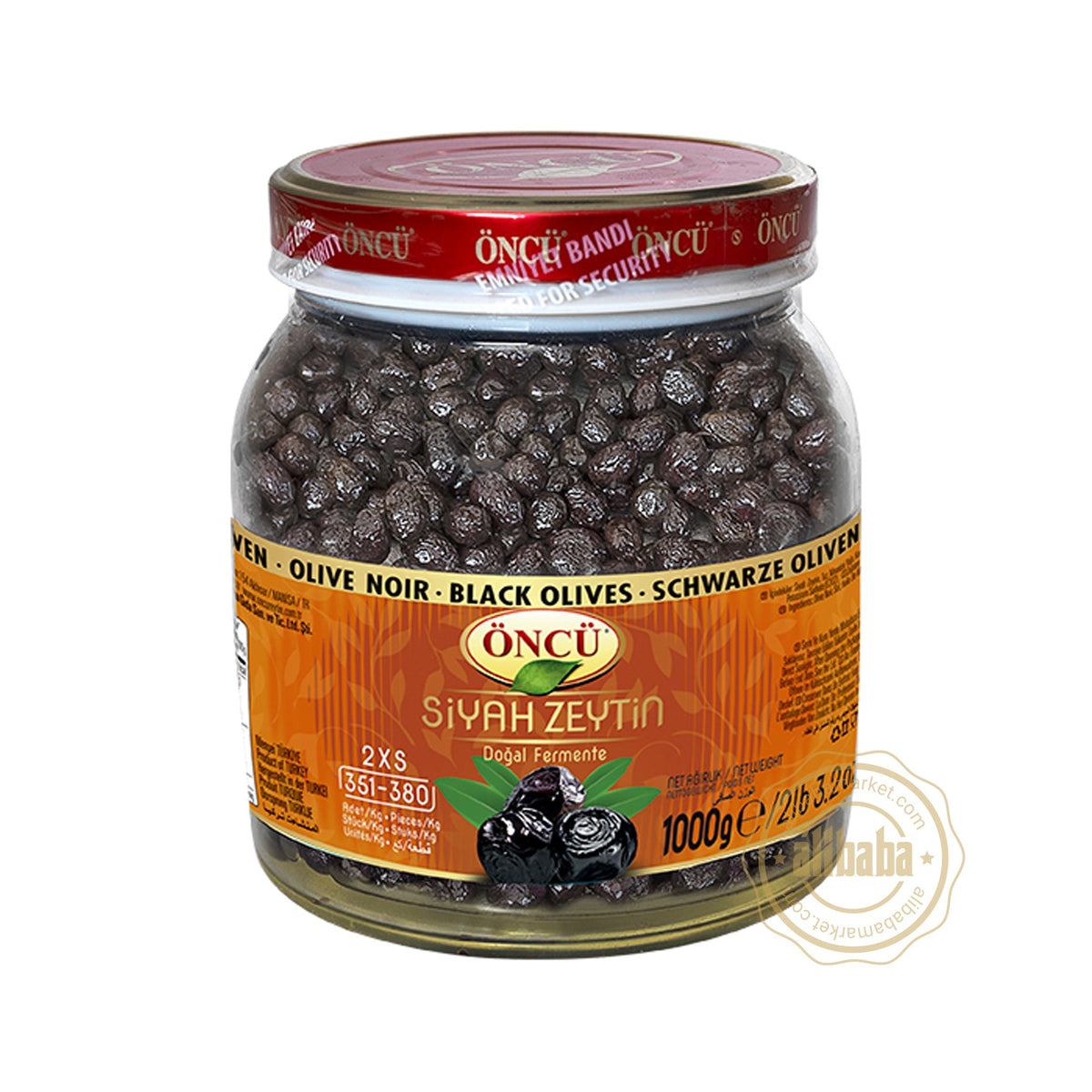 ONCU BLACK OLIVES (2XS) 1000GR