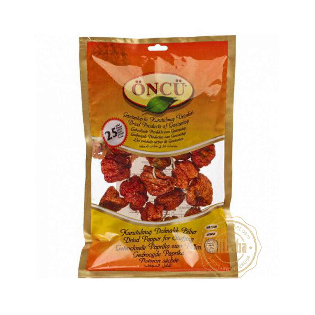 Oncu Dried Pepper For Stuffing 25 Piece