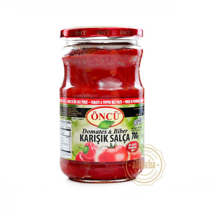 Oncu Mix Paste Pepper&Tomato 700 gr