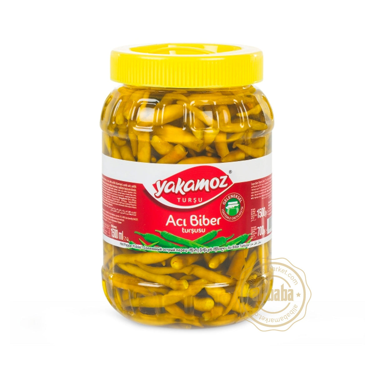 Yakamoz Hot Pepper Pickles 1.5LT