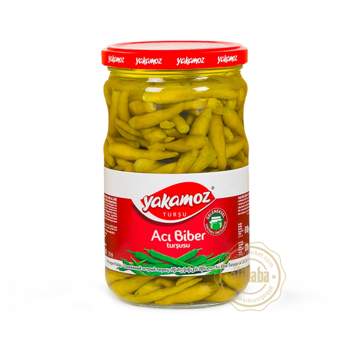 Yakamoz Hot Pepper Pickles 720ML
