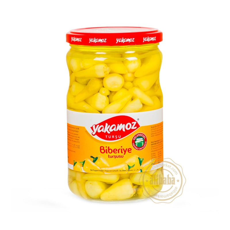 Yakamoz Hot Baby Pepper Pickles 720ml