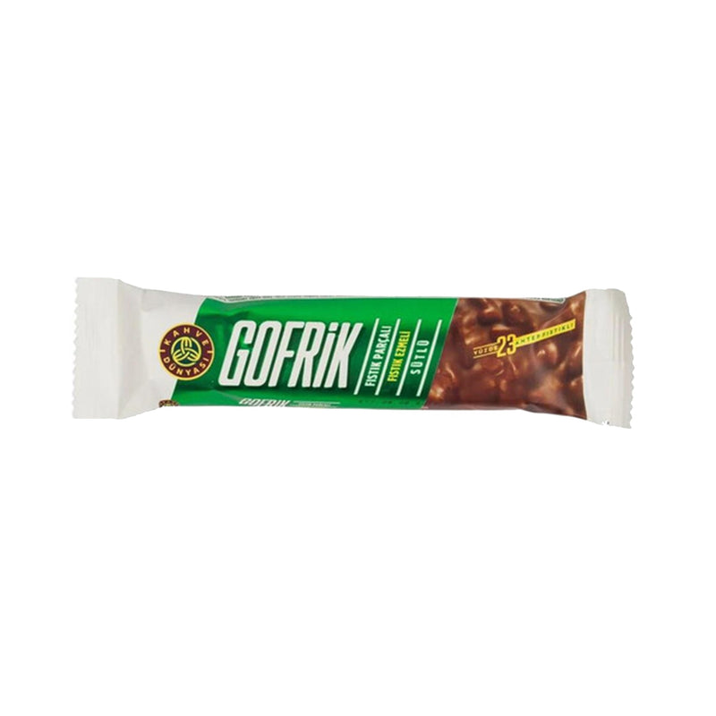 Kahve Dunyasi Gofrik Milk Chocolate With Pistachios 24gr
