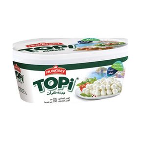 Muratbey Topi Cheese Balls 390 g (200 g Drained) - front of pack