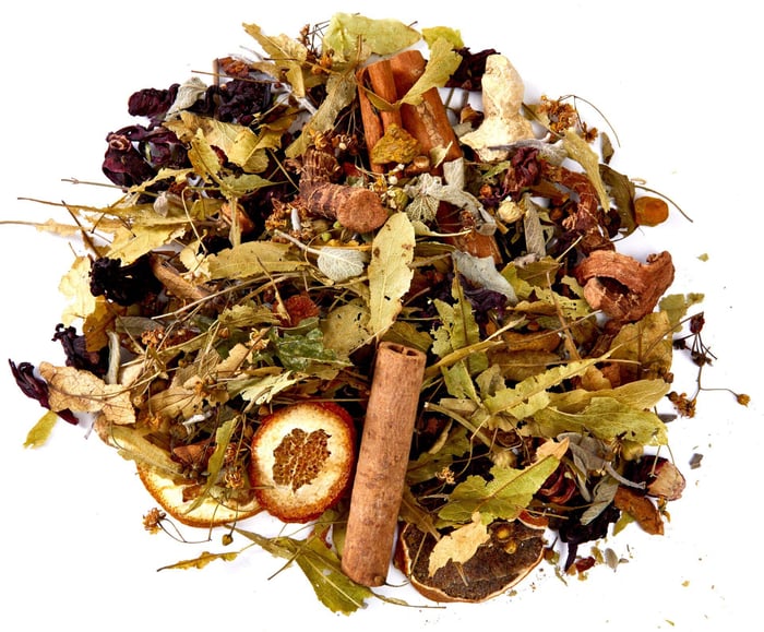Premium Aromatic Winter Herbal Tea Blend