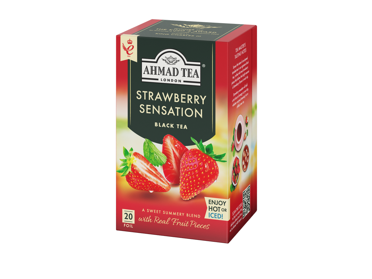 Strawberry Fruit - Black Tea, Ahmad Tea