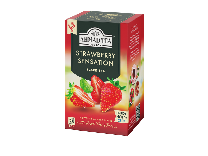 Strawberry Fruit - Black Tea, Ahmad Tea
