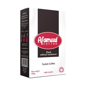 Al Ameed Dark Roasted Ground Coffee 250 g - front of pack