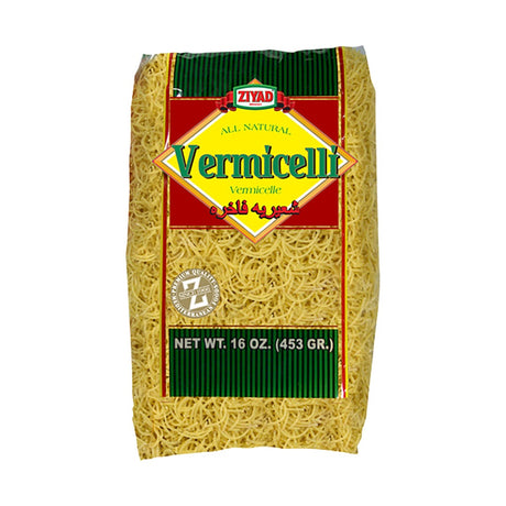 Ziyad Vermicelli Shahariyah Pasta 453 g - front of pack