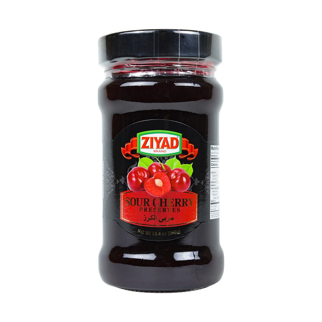 Ziyad Sour Cherry Preserves 379 g - front of pack