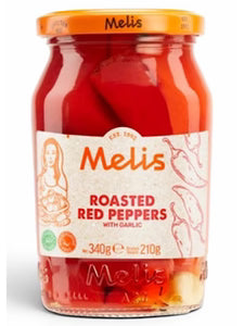 Melis Roasted Red Peppers 24.3 fl oz (720 ml) Jar - Kozlenmis Biber