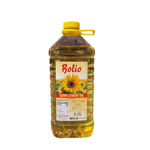 Bolio Sunflower Oil 152 fl oz (4.5 L) Jug - The Kitchen Workhorse Size