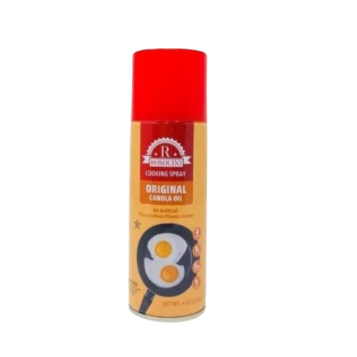 Rosolini Original Canola Oil Cooking Spray 4 fl oz Travel-Size Can