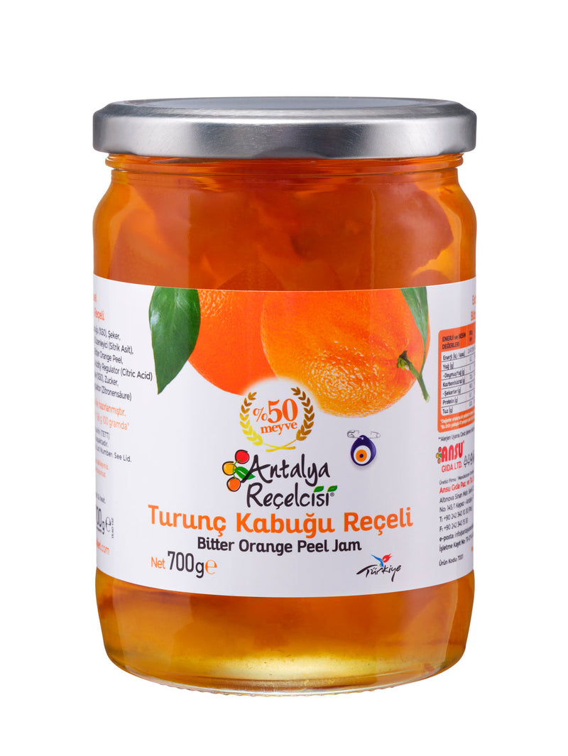Antalya Recelcisi Bitter Orange Peel Jam 700G