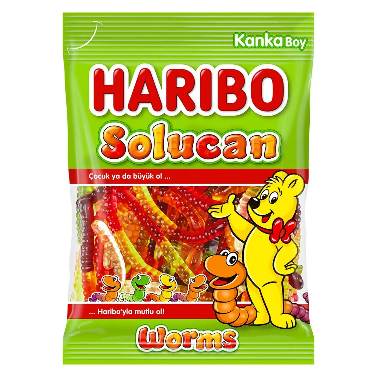 Halal Haribo Worms 80g