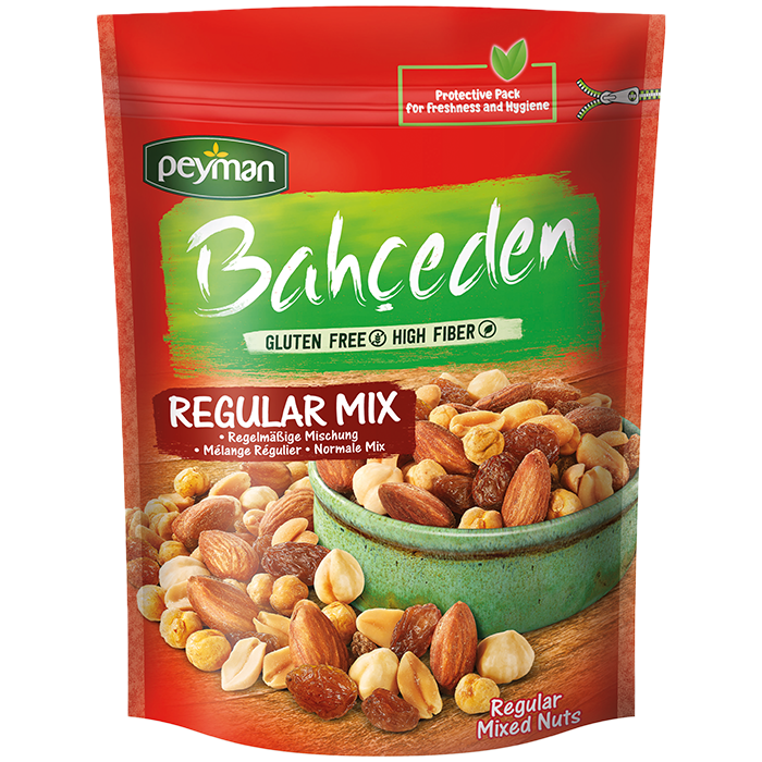Peyman Bahceden Premium Mixed Nuts: Roasted & Gluten-Free, 5.29 oz (150g)