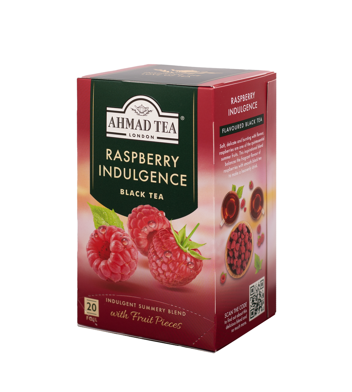 Raspberry Indulgence - Black Tea, Ahmad Tea