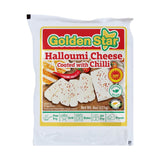 Golden Star Halloumi Cheese with Chilli 225 g - front of pack