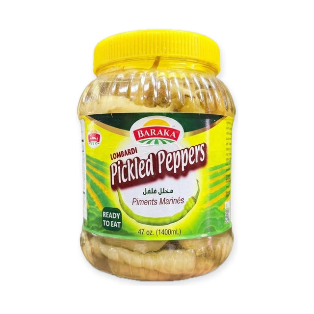 Baraka Pickled Peppers Lombardi 1.4 L - front of pack