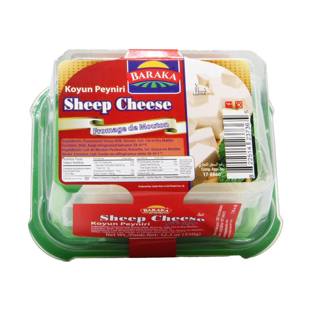 Baraka Sheep Cheese 350 g - front of pack