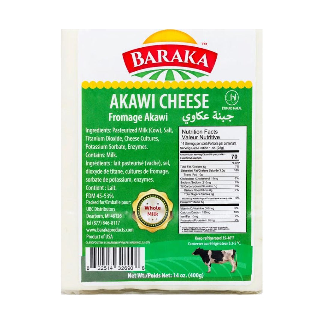 Baraka Ackawi Cheese 397 g - front of pack
