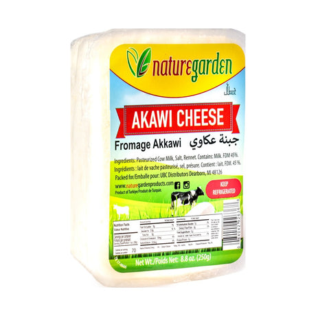 Nature Garden Akawi Cheese 250 g - front of pack