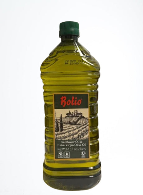 Bolio extra virgin olive oil and sunflower oil blend, 2 L (68 fl oz)