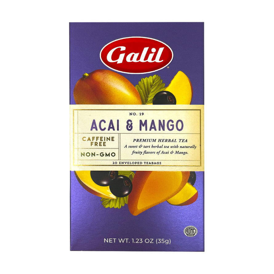 Galil Açaí and mango herbal tea, 1.23 oz