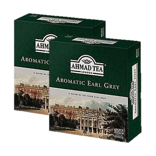 Ahmad Aromatic Earl Grey Tea, 100 Tea Bags