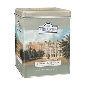 Ahmad Tea London Earl Grey Aromatic Tea in Can, 500 g