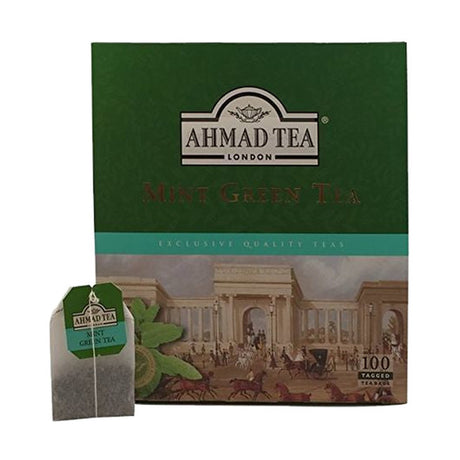 Ahmad Tea Mint Green Tea, 100 Tea Bags