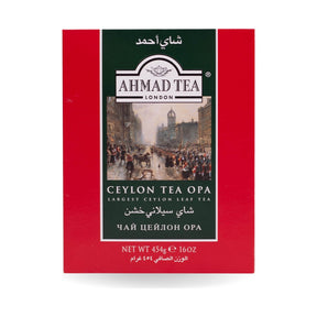 Ahmad Tea Opa Ceylon Tea Red 454 g - front of pack